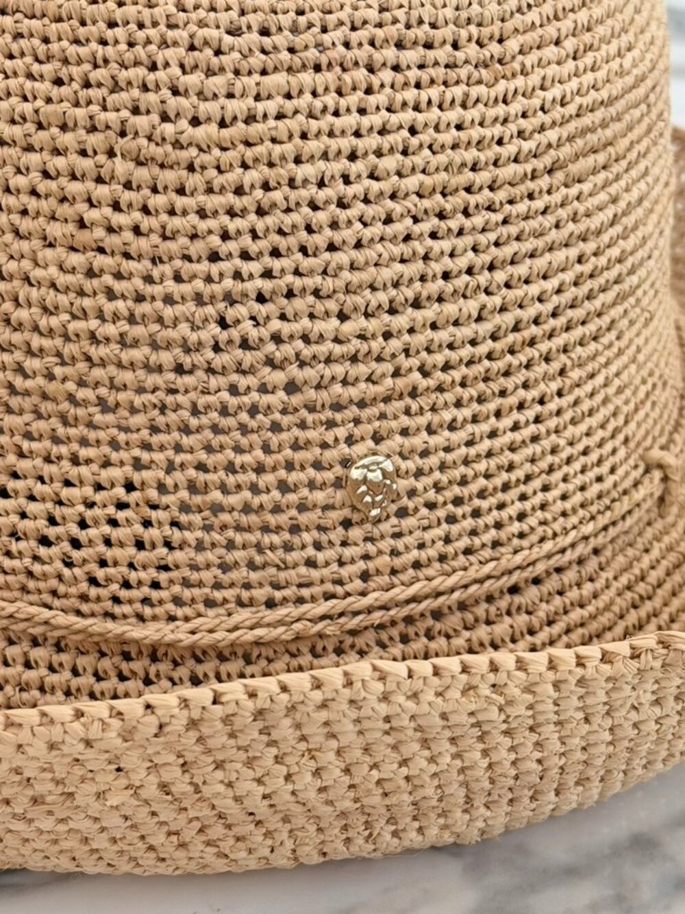 NWT - Helen Kaminski Provence 10 Raffia Hat - Natural👒 - Picture 5 of 7
